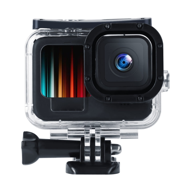 Shockproof Dustproof Housing Protective Case with Charging Hole & Buckle Basic Mount & Screw For GoPro HERO10 Black / HERO9 Black-garmade.com