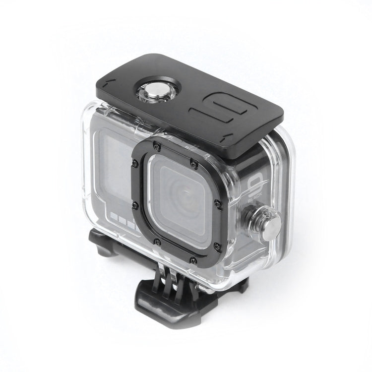 Shockproof Dustproof Housing Protective Case with Charging Hole & Buckle Basic Mount & Screw For GoPro HERO10 Black / HERO9 Black-garmade.com