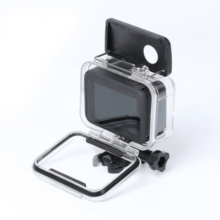 Shockproof Dustproof Housing Protective Case with Charging Hole & Buckle Basic Mount & Screw For GoPro HERO10 Black / HERO9 Black-garmade.com