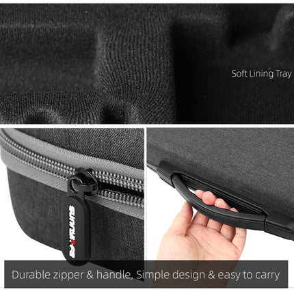 Sunnylife IST-B193 Storage Bag Case Handbag for Insta360 ONE X2 / X(Black)-garmade.com