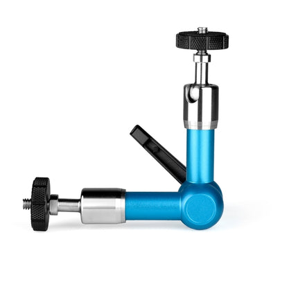 YELANGU A75 7 inch Adjustable Friction Articulating Magic Arm (Blue)-garmade.com