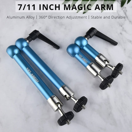 YELANGU A75 11 inch Adjustable Friction Articulating Magic Arm (Blue)-garmade.com