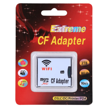 Micro SD to CF Card Adapter Memory Card Reader Converter for Canon / Nikon SLR Camera-garmade.com