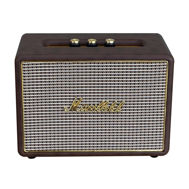 For MARSHALL Non-Working Fake Dummy Speaker Model Desktop Props Display (Brown)-garmade.com