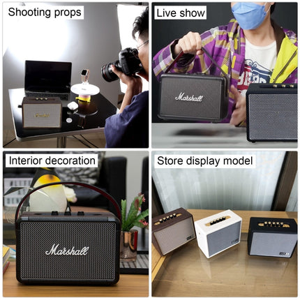 For MARSHALL Non-Working Fake Dummy Speaker Model Desktop Props Display (White)-garmade.com