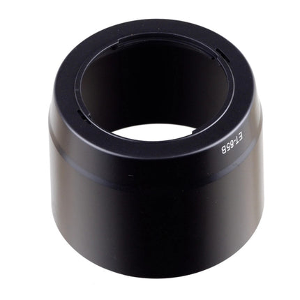 ET-65B Lens Hood Shade for Canon EF 70-300mm F4.5-F5.6 IS USM Lens (Black)-garmade.com