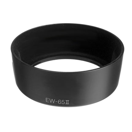 EW-65II Lens Hood Shade for Canon EF 28mm F/2.8 35mm F/2.0 Lens (Black)-garmade.com