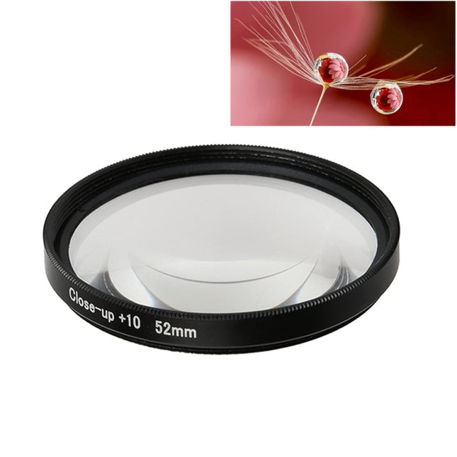 For GoPro HERO5 Sport Action Camera Proffesional 52mm 10X Macro Lens Close-up Filter-garmade.com