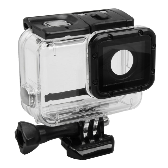 For GoPro HERO5 Skeleton Housing Protective Case Cover with Buckle Basic Mount & Lead Screw-garmade.com