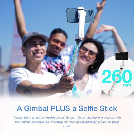 ZHIYUN YSZY018 Smooth-XS Handheld Gimbal Stabilizer Selfie Stick for Smart Phone, Load: 200g(Pink)-garmade.com