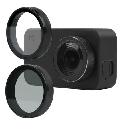 For Xiaomi Mijia Small Camera 38mm UV Protection + ND Dimmer Lens Filter (Black)-garmade.com