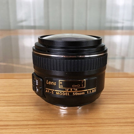 DF DSLR Camera Non-Working Fake Dummy Lens Model (Black)-garmade.com