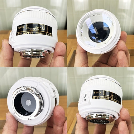 DF DSLR Camera Non-Working Fake Dummy Lens Model(White)-garmade.com