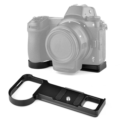 YELANGU CL7 Camera Expansion Board Base L Plate for Nikon Z6 / Z7(Black)-garmade.com
