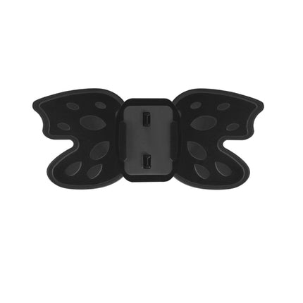 Butterfly Helmet Mount Adapter for GoPro HERO10 Black / HERO9 Black / HERO8 Black /7 /6 /5 /5 Session /4 Session /4 /3+ /3 /2 /1, DJI Osmo Action, Xiaoyi and Other Action Cameras(Black)-garmade.com