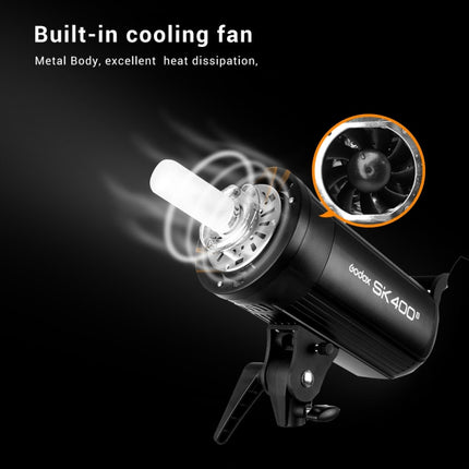 Godox SK400II Studio Flash Light 150Ws Bowens Mount Studio Speedlight(EU Plug)-garmade.com