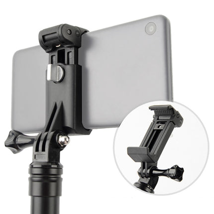Selfie Sticks Monopods Mount Phone Clamp for iPhone, Samsung, HTC, Sony, LG and other Smartphones, Clip Range: 6-9cm(Black)-garmade.com