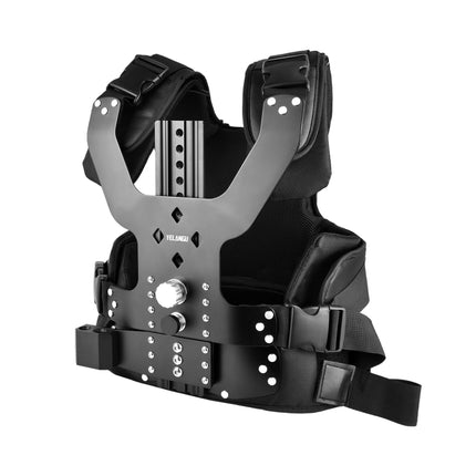 YELANGU B200-C1 Dual Shock-absorbing Arm Stabilizer Vest Camera Support System for DSLR & DV Digital Video Cameras (Black)-garmade.com
