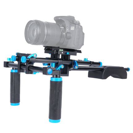 YELANGU D202 Dual-Handle Camera Shoulder Rigs Mount Kits-garmade.com