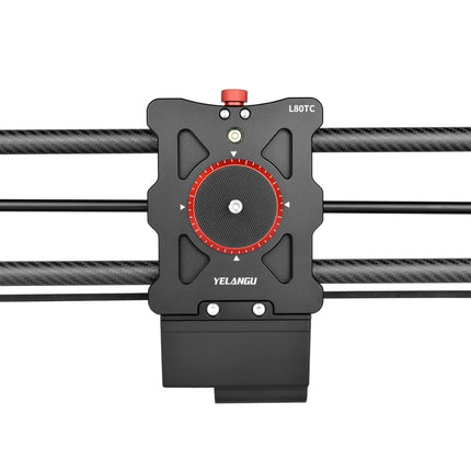 YELANGU L60TC 60cm Electrical Slide Rail Track with 2.4GHz Remote Control for SLR Cameras / Video Cameras (Black)-garmade.com