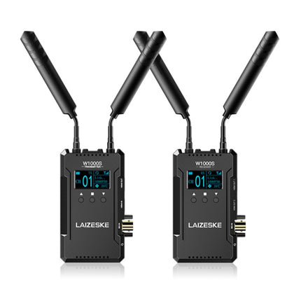 LAIZESKE W1000S 1000FT Dual HDMI + SDI Wireless Video Transmission System (Black)-garmade.com