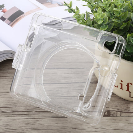 Protective Crystal Shell Case with Strap for FUJIFILM instax SQUARE SQ6 (Transparent)-garmade.com