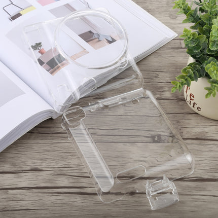Protective Crystal Shell Case with Strap for FUJIFILM instax SQUARE SQ6 (Transparent)-garmade.com