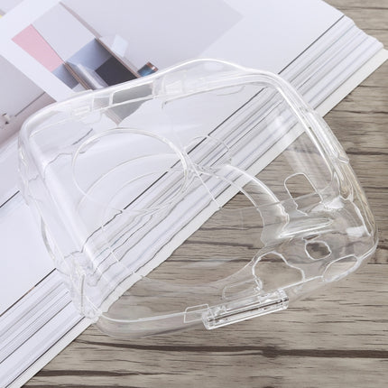 Protective Crystal Shell Case with Strap for FUJIFILM instax SQUARE SQ10 (Transparent)-garmade.com