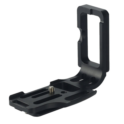 Vertical Shoot Quick Release L Plate Bracket Base Holder for Nikon D800 / D800E / D810(Black)-garmade.com