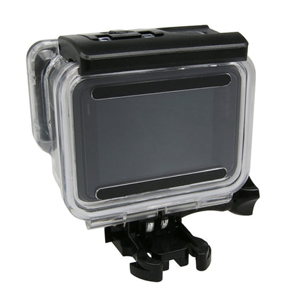 For GoPro NEW HERO /HERO6 /5 Touch Screen 45m Waterproof Housing Protective Case with Buckle Basic Mount & Screw, No Need to Remove Lens-garmade.com