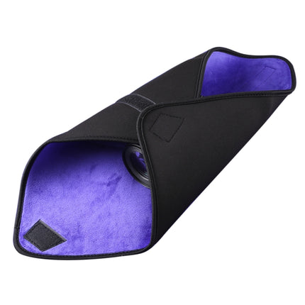 Hundred-folding Cloth Photography Camera SLR Liner Lens Bag Thickening Wrapped Cloth Plus Velvet, Size: 40x40cm (Purple)-garmade.com