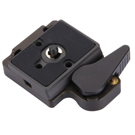 Fittest DBC-1 Aluminium Alloy Quick Release Clamp Adapter with 200PL-14 Quick Release Plate for Camera Tripod-garmade.com