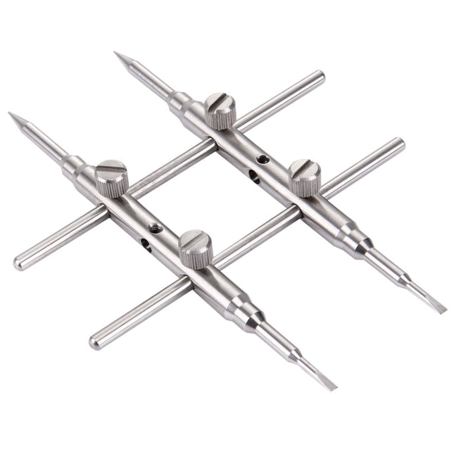 3K-01 Professional DSLR Camera Lens Stainless Steel Spanner Wrench Open Repair Tool-garmade.com