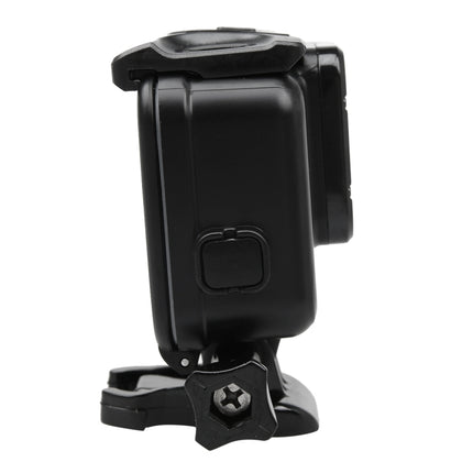 2 in 1 for GoPro HERO5 Touch Screen Back Cover + 45m Waterproof Housing Protective Case(No Need to Disassemble Lens When Installed) with Buckle Basic Mount & Lead Screw(Black)-garmade.com