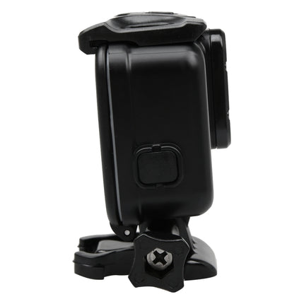 2 in 1 for GoPro HERO6 /5 Touch Screen Back Cover + 45m Waterproof Housing Protective Case(Need to Disassemble Lens When Installed) with Buckle Basic Mount & Lead Screw(Black)-garmade.com