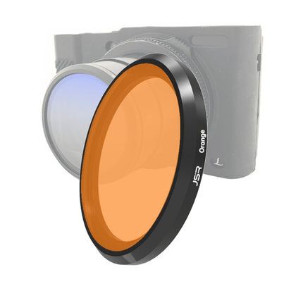 JSR Colored Lens Filter for Panasonic LUMIX LX10(Orange)-garmade.com