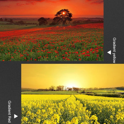 JSR Gradient Colored Lens Filter for Panasonic LUMIX LX10(Gradient Smoke)-garmade.com
