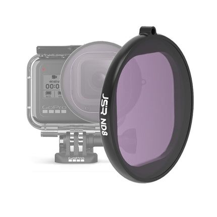 JSR Round Housing ND8 Lens Filter for GoPro HERO8 Black-garmade.com