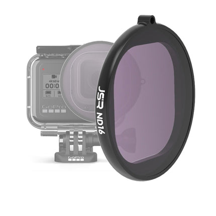 JSR Round Housing ND16 Lens Filter for GoPro HERO8 Black-garmade.com