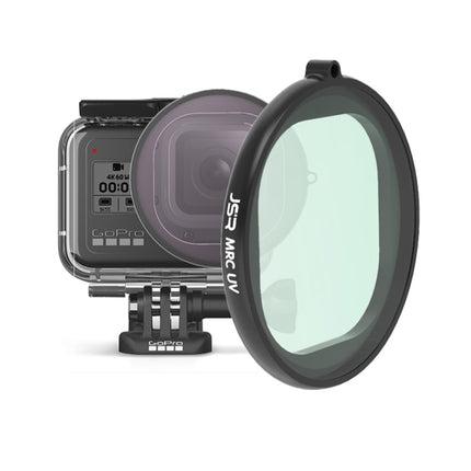 JSR Round Housing UV Lens Filter for GoPro HERO8 Black-garmade.com