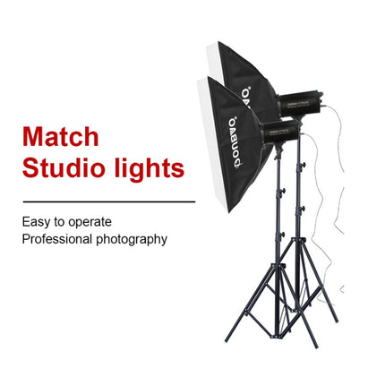 TRIOPO 2.2m Height Professional Photography Metal Lighting Stand Holder for Studio Flash Light-garmade.com