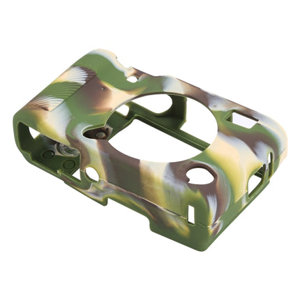 Soft Silicone Protective Case for FUJIFILM X-A5(Camouflage)-garmade.com
