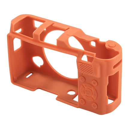 Soft Silicone Protective Case for FUJIFILM X-A5(Orange)-garmade.com