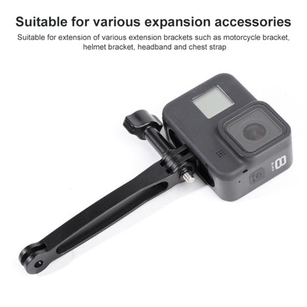 3 in 1 Joint Aluminum Extension Arm Grip Extenter for GoPro HERO9 Black / HERO8 Black /7 /6 /5, Insta360 One R, DJI Osmo Action, Xiaoyi Sport Cameras-garmade.com