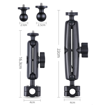 21mm Ballhead Car Front Seat Handlebar Fixed Mount Holder with Tripod Adapter & Screw for GoPro HERO10 Black / HERO9 Black / HERO8 Black /HERO7 /6 /5, DJI Osmo Action, Insta360 One R and Other Action Cameras-garmade.com
