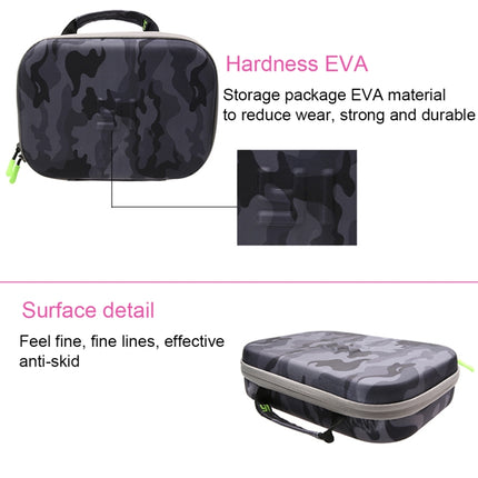 Camouflage Pattern EVA Shockproof Waterproof Portable Case for GoPro HERO10 Black / HERO9 Black / HERO8 Black /7 /6 /5 /4 /3+ /3 /2 /1, DJI Osmo Action and Other Action Cameras Accessories, Size: 27cm x 19cm x 7cm-garmade.com