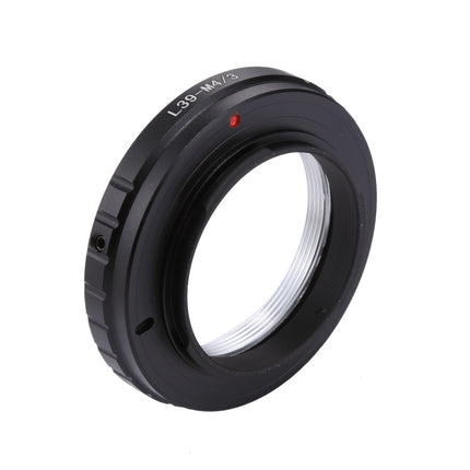 L39 Mount Lens to M4/3 Mount Lens Adapter for Olympus E-P1, Panasonic G1, GH1-M4/3 Cameras Lens-garmade.com