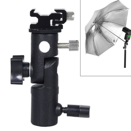 E Type Multifunctional Flash Light Stand Umbrella Bracket, Max Load: 3kg-garmade.com