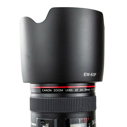 EW-83F Lens Hood Shade for Canon Camera EF 24-70mm f/2.8L USM I Lens-garmade.com