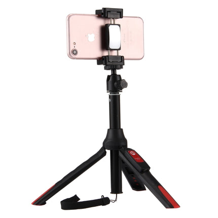20-68cm Grip Foldable Tripod Holder Multi-functional Selfie Stick Extension Monopod with Phone Clip & Remote Control, For iPhone, Galaxy, Huawei, Xiaomi, HTC, Sony, Google and other Smartphones-garmade.com